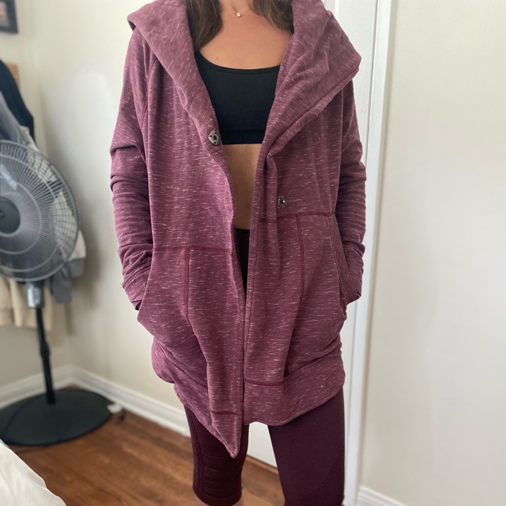 Lululemon Long Button Jacket